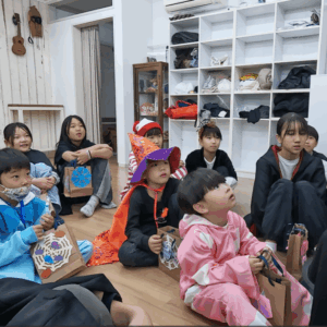 Trick or Treat Trick or Treat. Give me something good to eat.