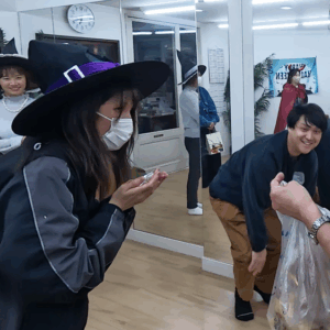 Trick or Treat Trick or Treat. Give me something good to eat.