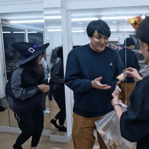 Trick or Treat Trick or Treat. Give me something good to eat.